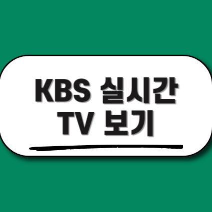 KBS TV 온에어